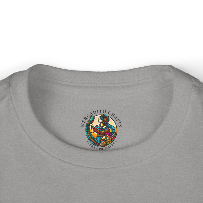 Camiseta de Manga Larga para Niño Pequeño — Chapín Colorido