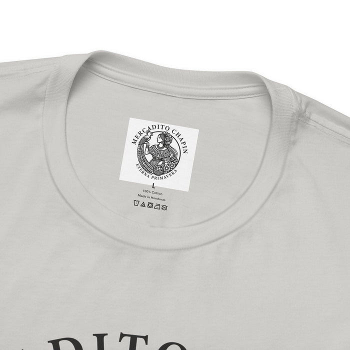 Camiseta para Hombre y Mujer Mercadito Chapín – Letras al Frente