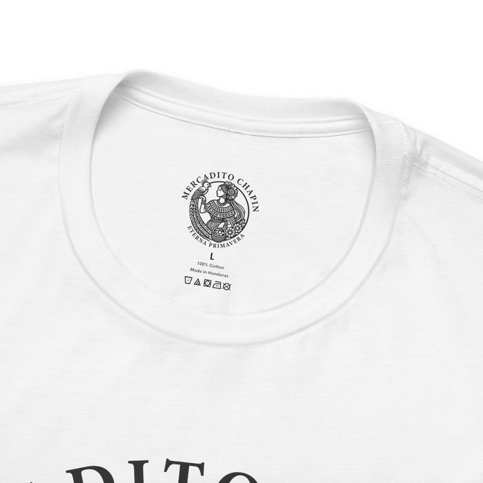 Camiseta para Hombre y Mujer Mercadito Chapín – Letras al Frente