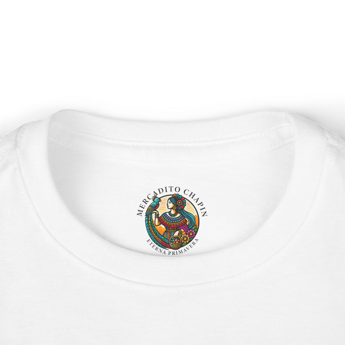 Camiseta de Manga Larga para Niño Pequeño — Chapín Colorido