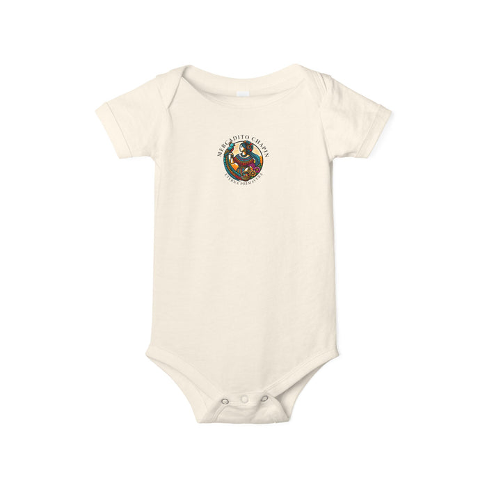 Mameluco para Bebé con Tierno Retrato de Animal — Body Infantil “El Pequeño de Mamá”