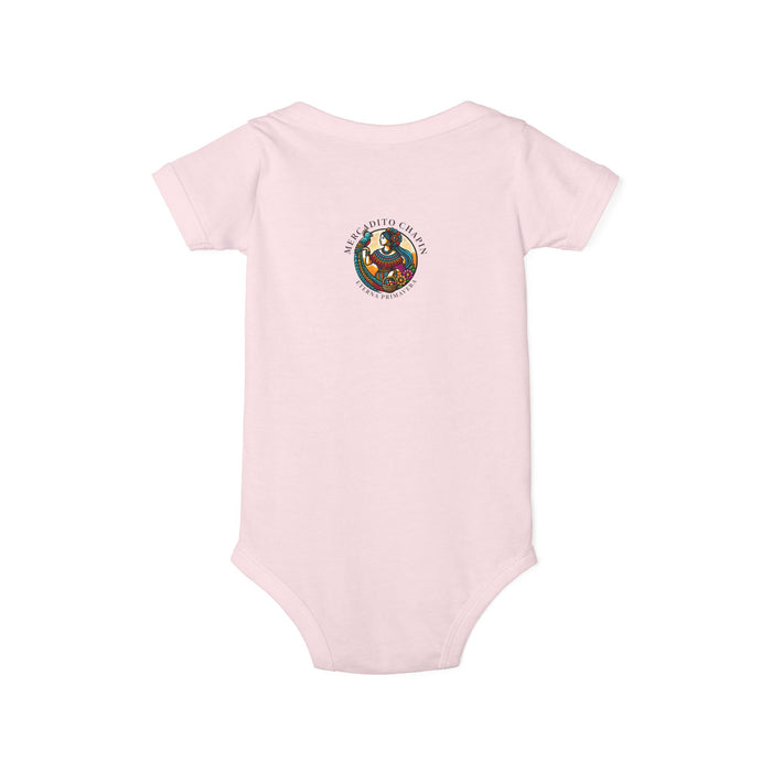 Mameluco para Bebé con Tierno Retrato de Animal — Body Infantil “El Pequeño de Mamá”