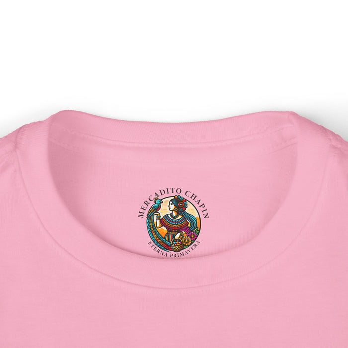 Camiseta de Manga Larga para Niño Pequeño — Chapín Colorido