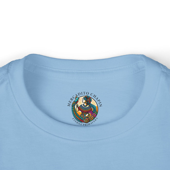 Camiseta de Manga Larga para Niño Pequeño — Chapín Colorido