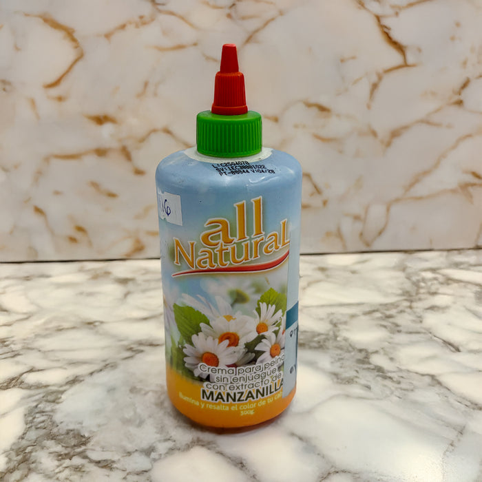 Crema para Peinar con Manzanilla – All Natural