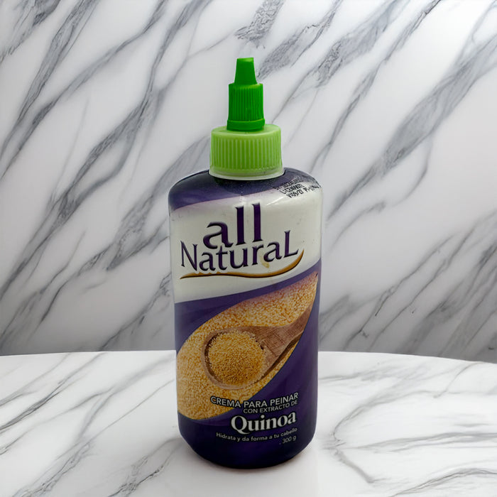 Crema para Peinar con Extracto de Quinoa – All Natural