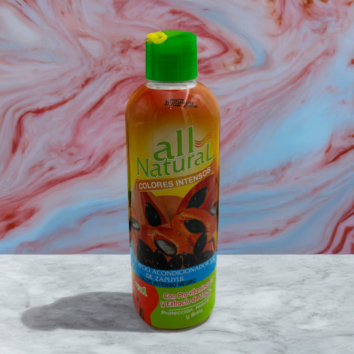 Shampoo Acondicionador 2 en 1 con Extracto de Zapuyul – All Natural