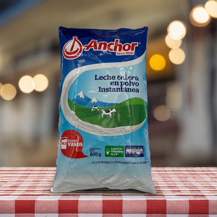 Anchor – Leche Entera en Polvo Instantánea 800 g