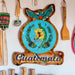 Reloj de Pared Guatemala Artesanal