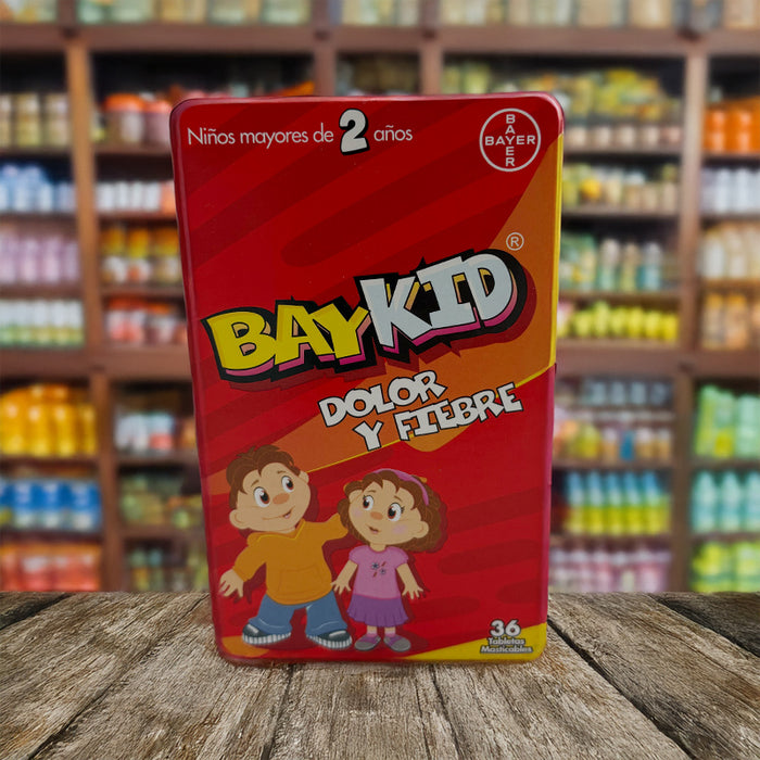 BayKid Dolor y Fiebre Blister – 1 blíster