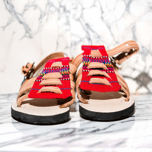 Sandalia Bohemio con Detalles Étnicos