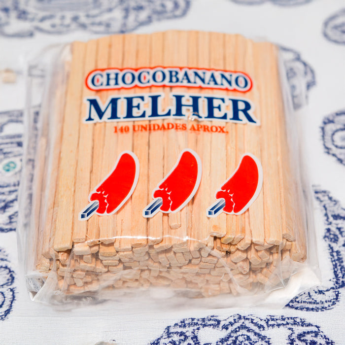 Palitos para Chocobanana (Paquete 140 und.)