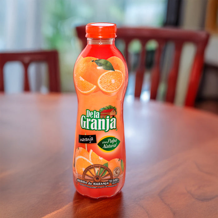 De la Granja® Jugo de Naranja con Pulpa Natural