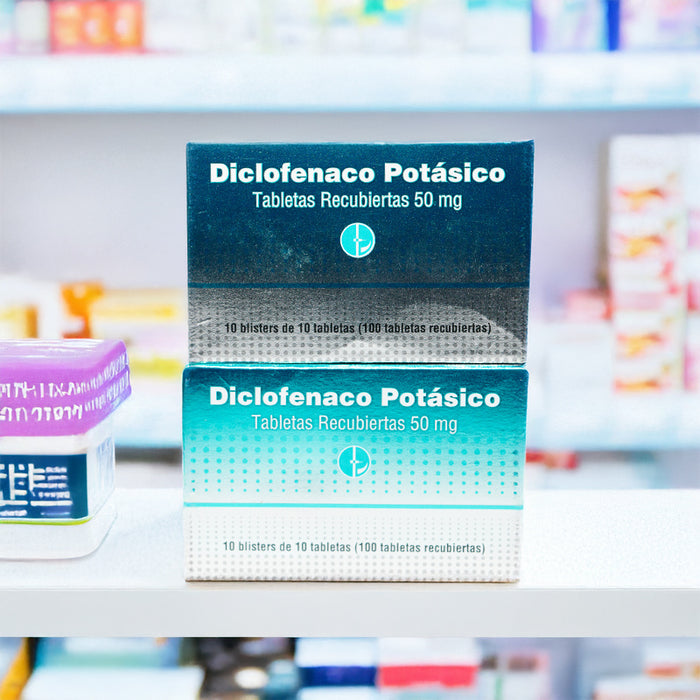 Diclofenaco Potásico 50 mg - 1 Blister