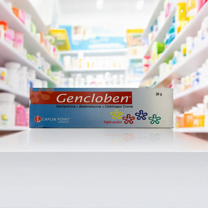 Gencloben Crema 30 g – Triple acción