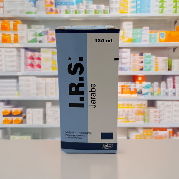 I.R.S. Jarabe 120 mL | Analgésico, Antipirético y Descongestivo