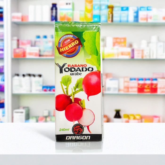 Jarabe de Rábano Yodado con Hierro