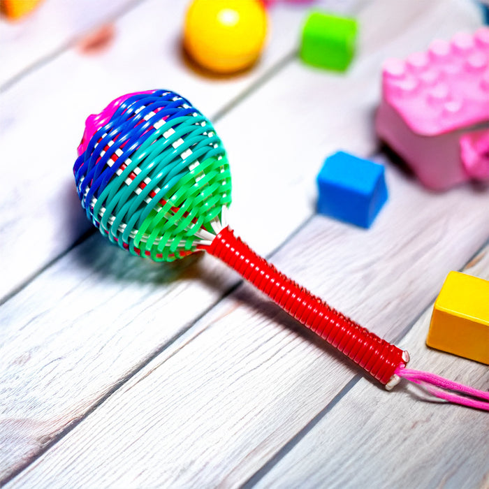 Maraca Plástica Infantil