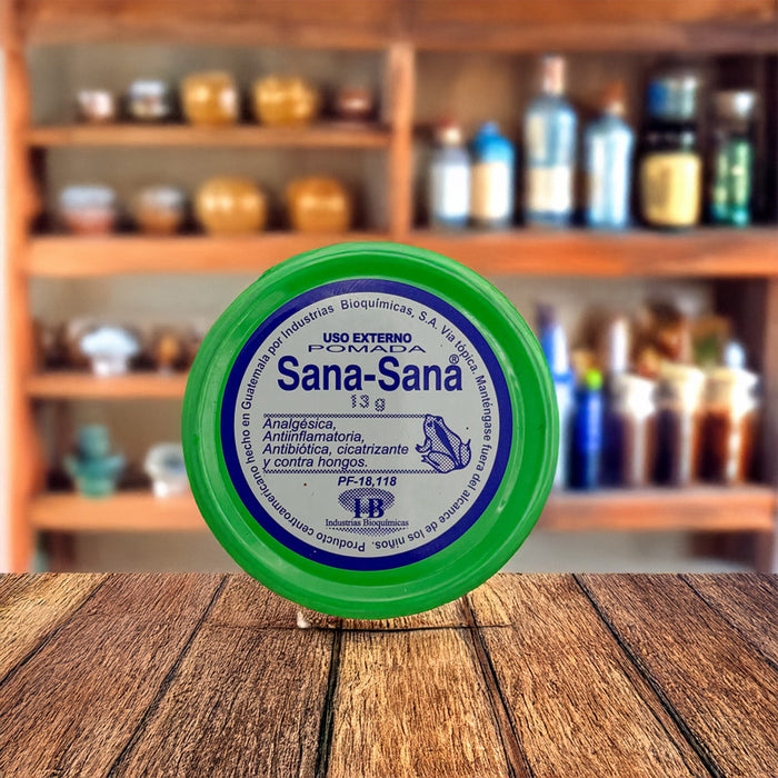 Pomada Sana-Sana – Analgésica, Antiinflamatoria y Cicatrizante (13 g)