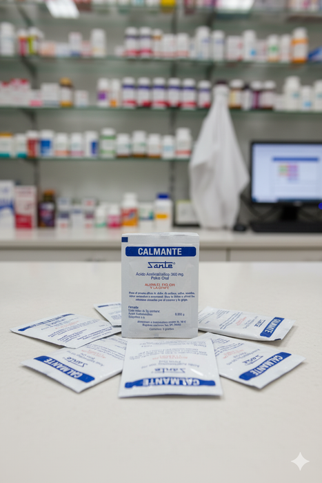 Calmante Sante – Ácido Acetilsalicílico